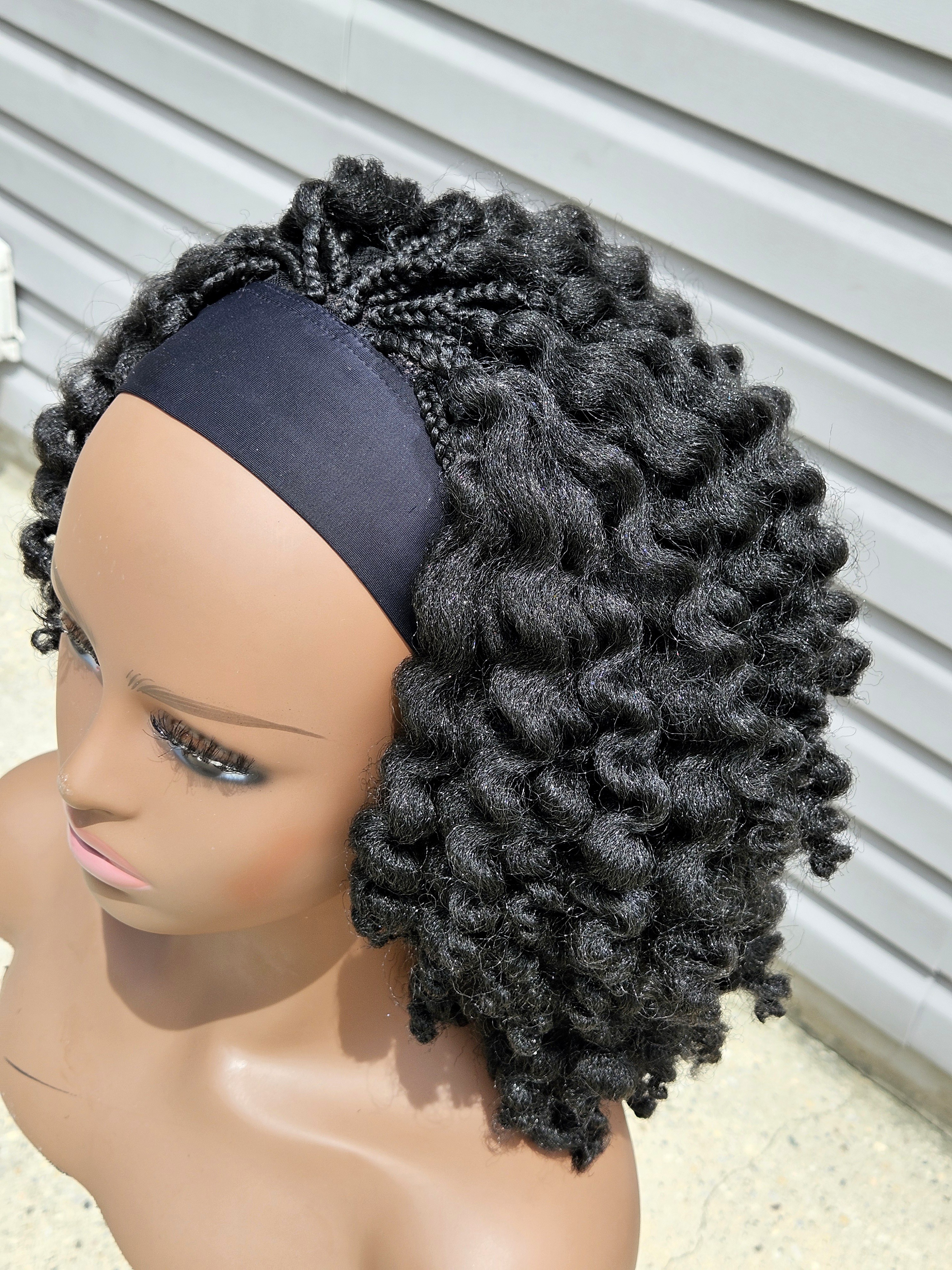 Voluminous Curly Headband Wig - Summer Breeze thumbnail 2
