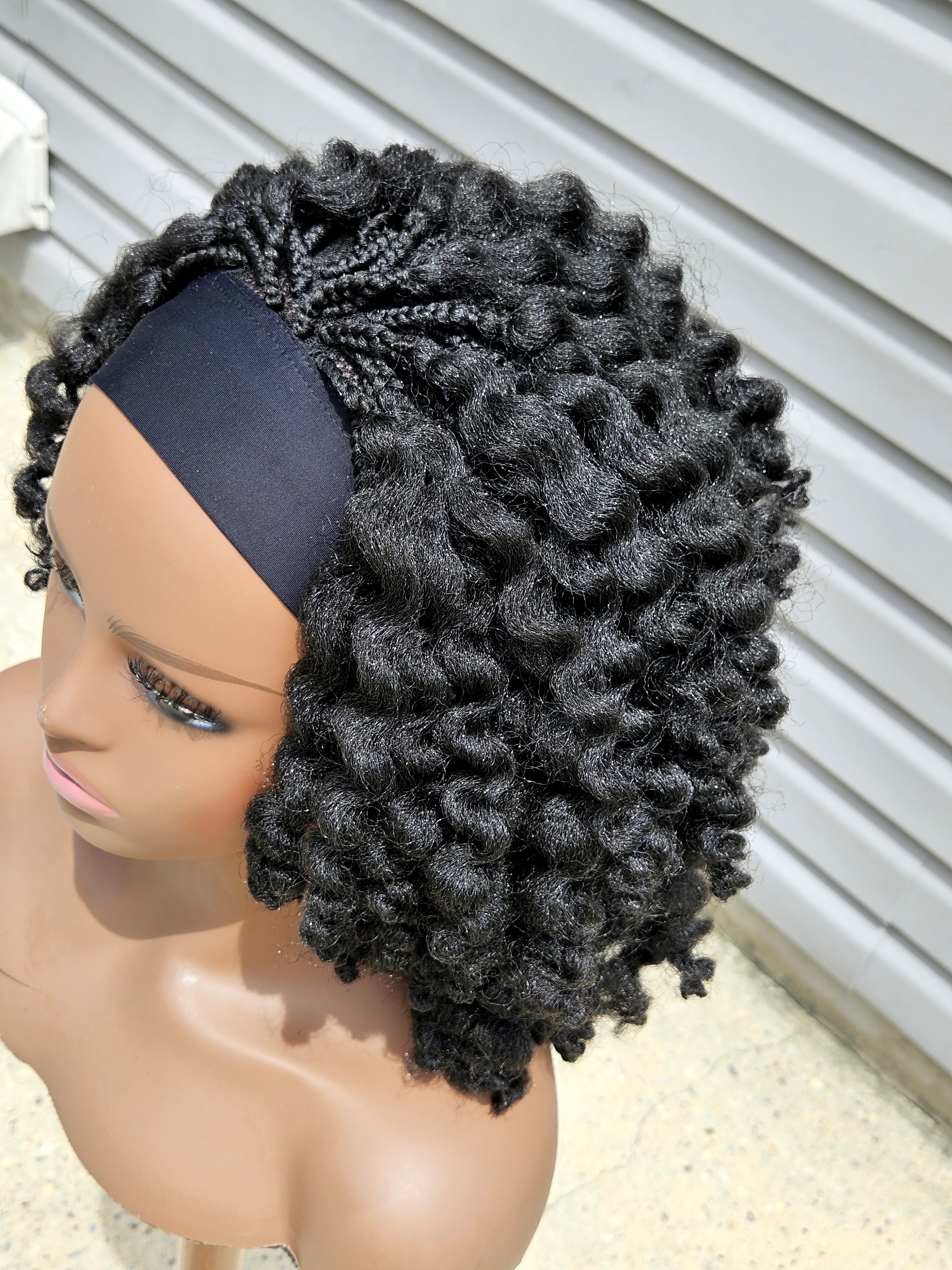Voluminous Curly Headband Wig - Summer Breeze thumbnail 4