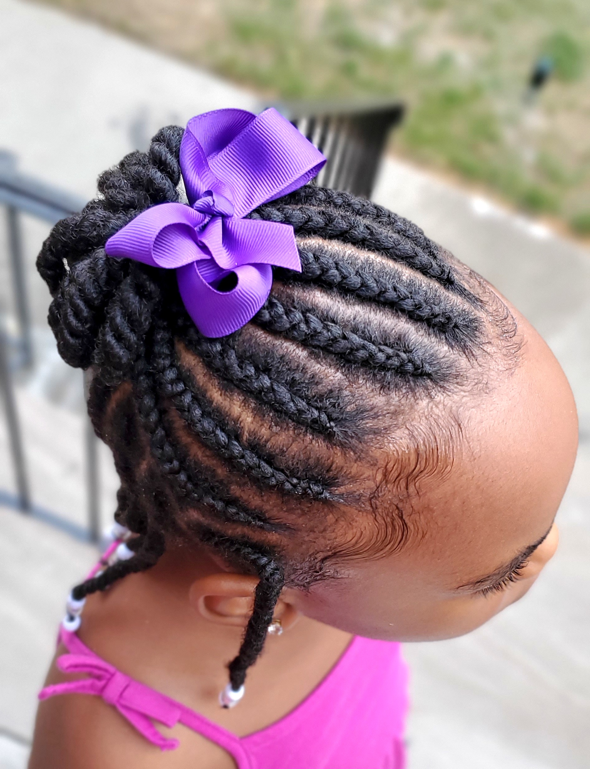 Kids braiding style 10