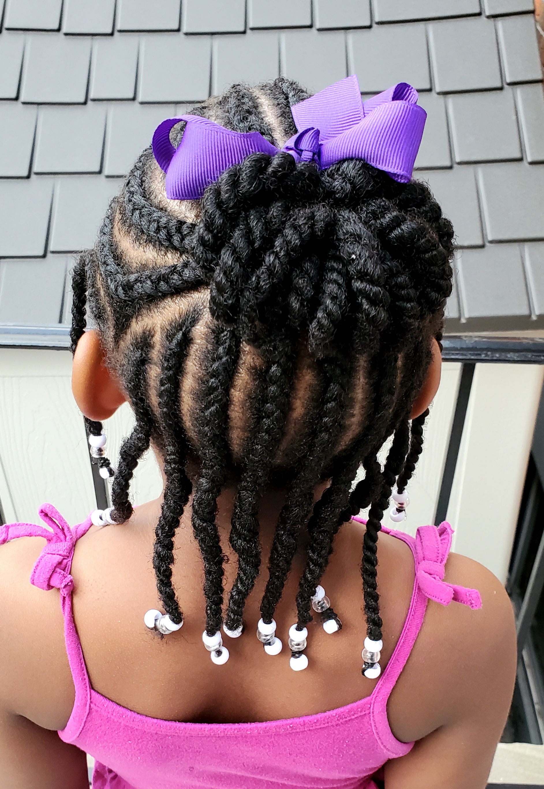 Kids braiding style 16