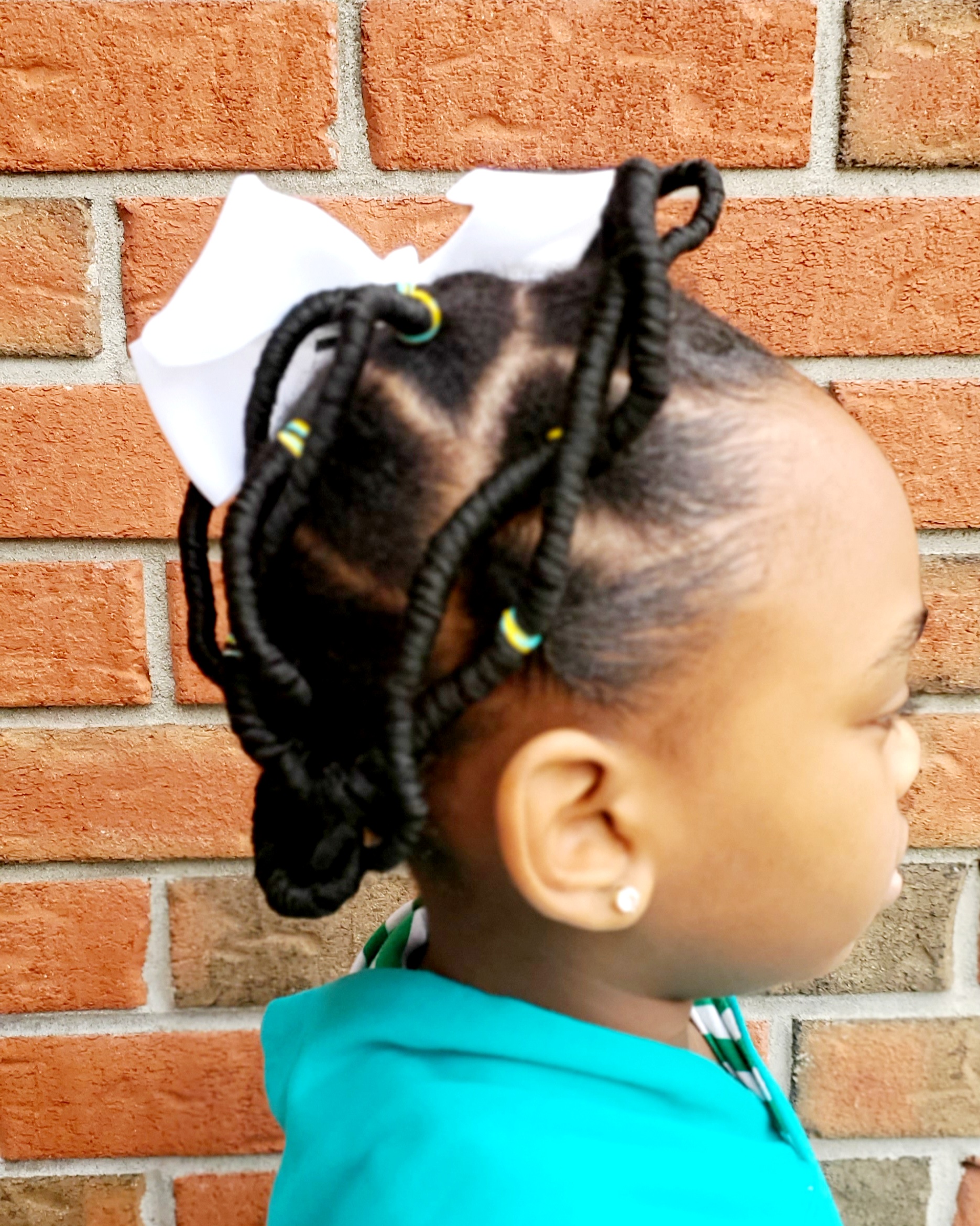 Kids braiding style 12