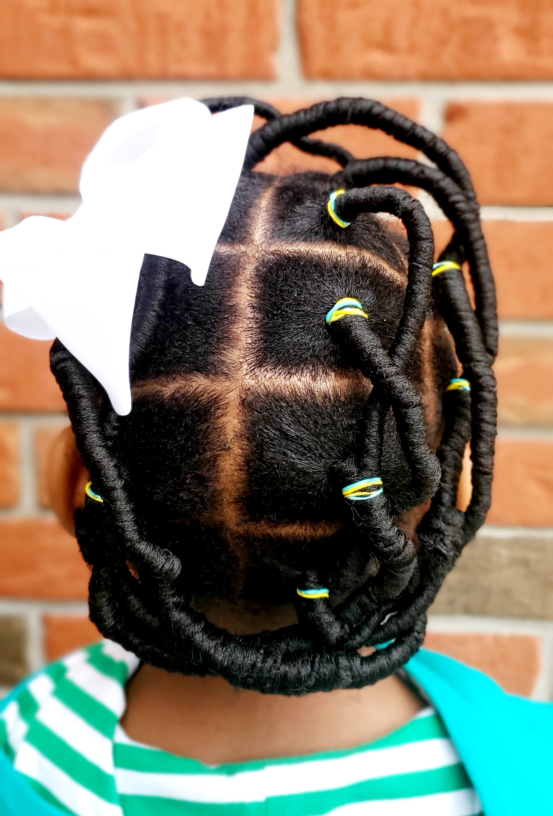 Kids braiding style 14