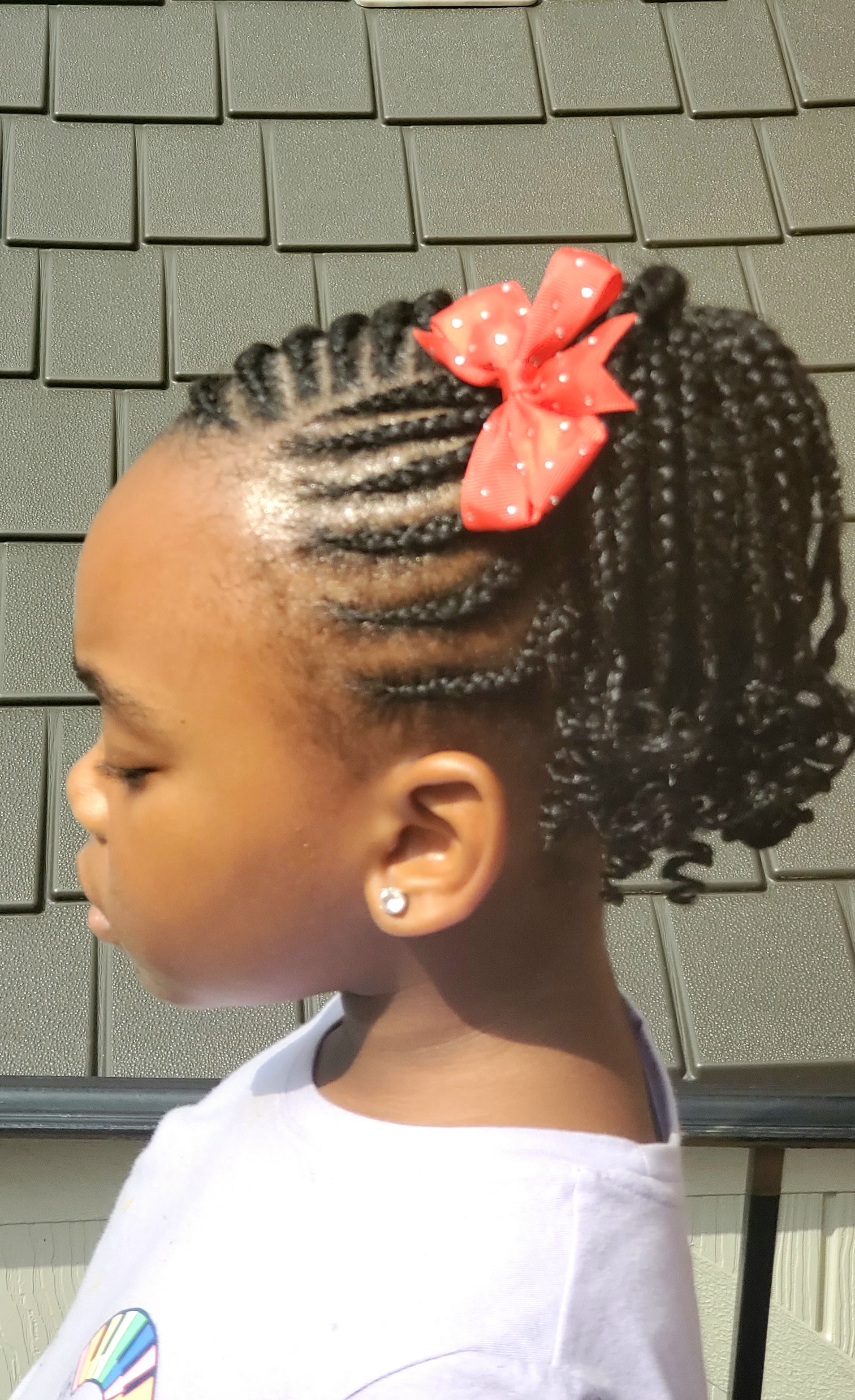 Kids braiding style 20