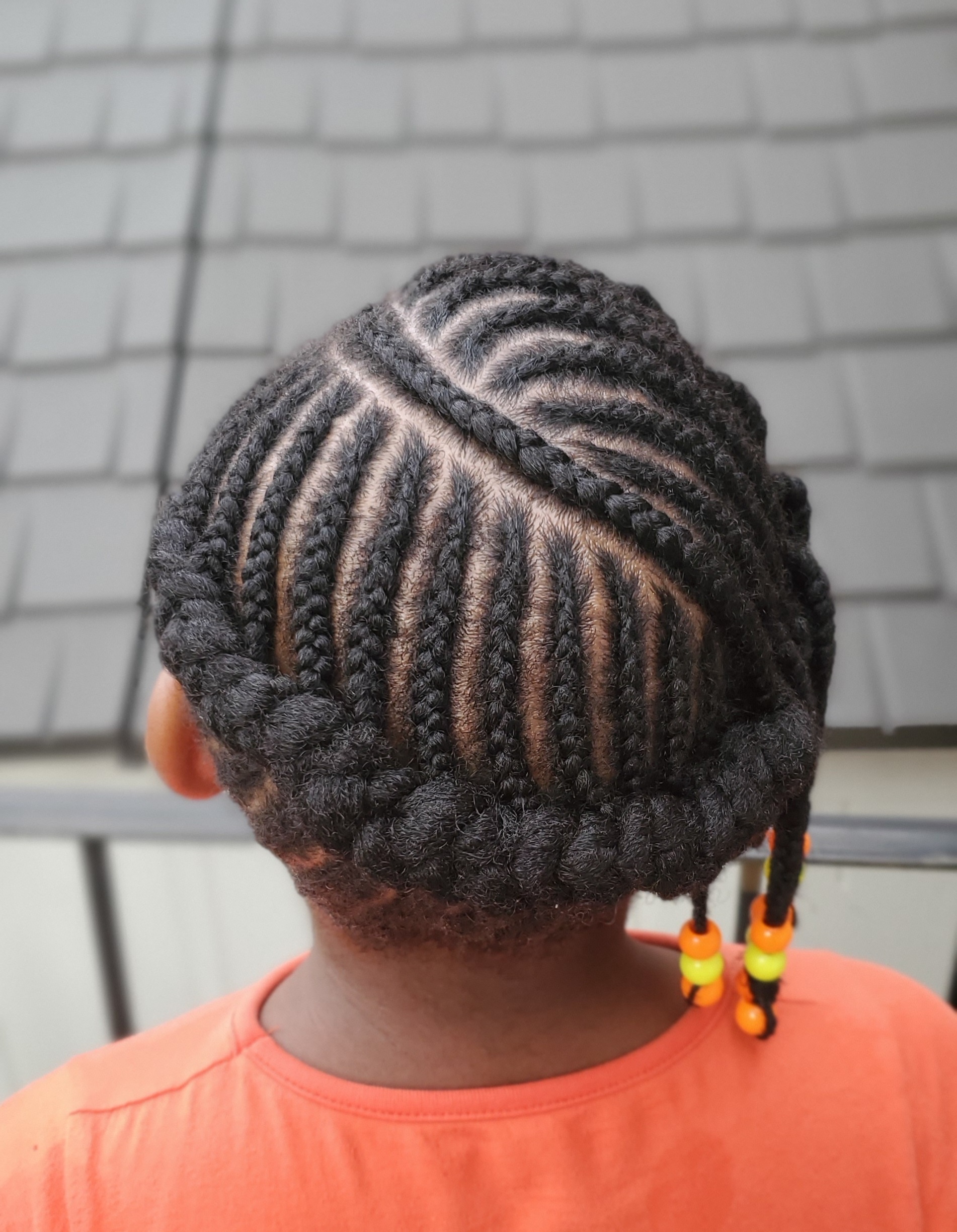 Kids braiding style 9