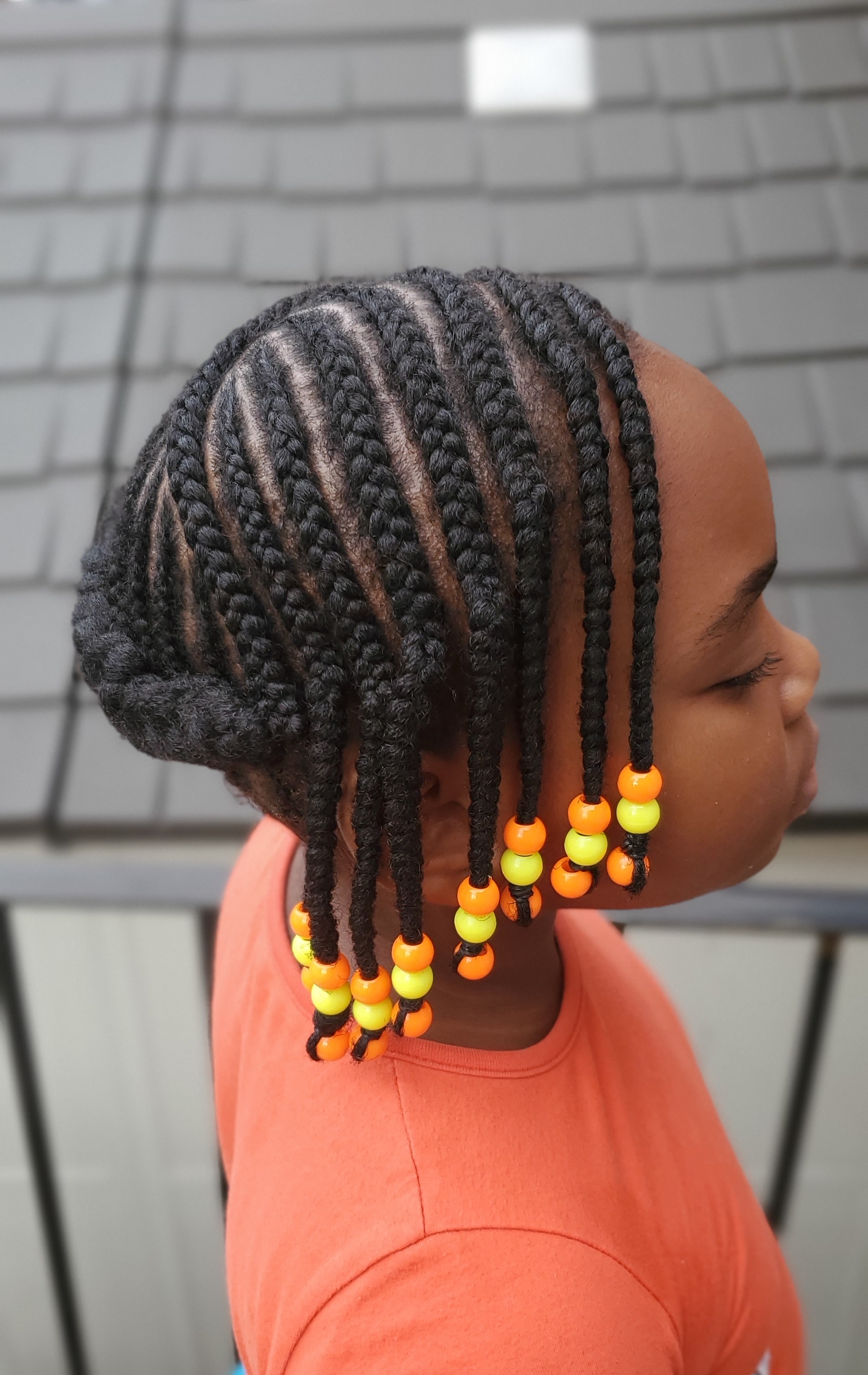 Kids braiding style 11