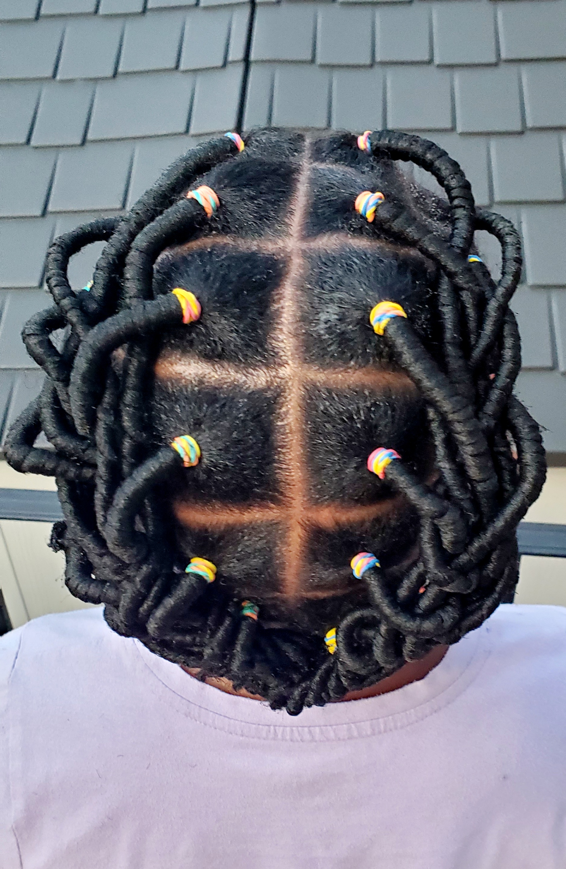 Kids braiding style 19
